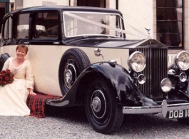 1936 Rolls Royce for weddings in Hartley Wintney
